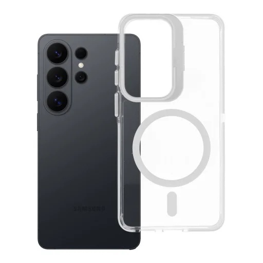 Samsung Galaxy S26 puzdro Lens Mag Cover kompatibilné s MagSafe biele - 9