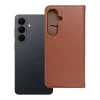 Samsung Galaxy S26 Plus SMART PRO knižkové kožené puzdro hnedé thumbnail