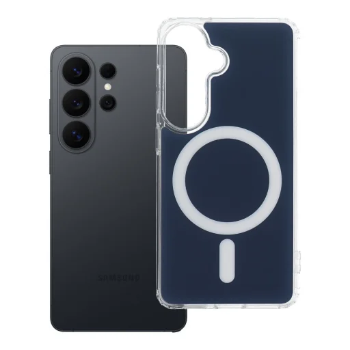 Samsung Galaxy S26 puzdro priehľadné Fusion Mag puzdro kompatibilné s MagSafe námornícka modrá - 7