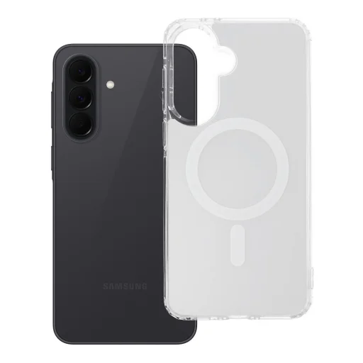 Samsung Galaxy A37 Clear Fusion Mag puzdro biele - 7