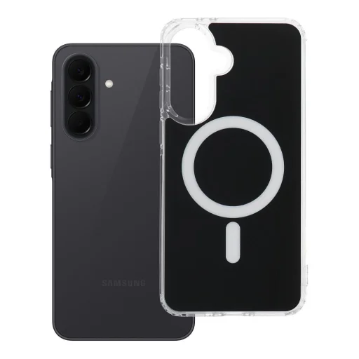 Samsung Galaxy A37 čierne puzdro priehľadné puzdro Fusion Mag kompatibilné s technológiou MagSafe - 7