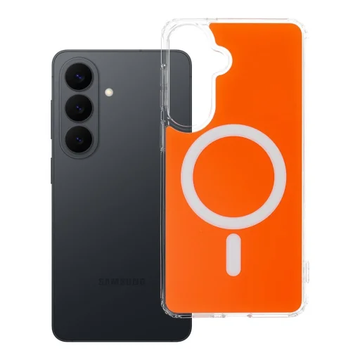 Samsung Galaxy S26 Plus Clear Fusion Mag puzdro hermes oranžové - 7