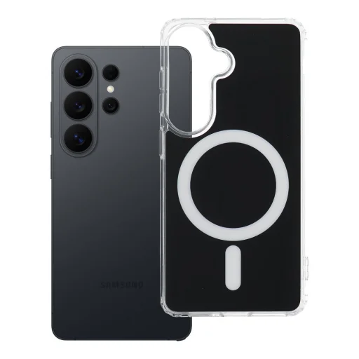 Samsung Galaxy S26 Clear Fusion Mag puzdro kompatibilné s MagSafe čierne - 7