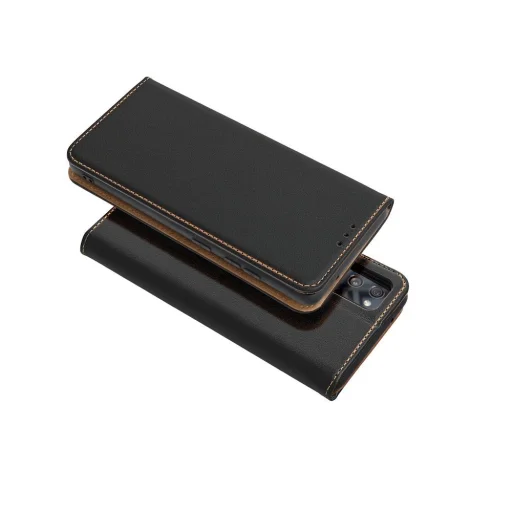 SMART PRO flipové puzdro, kožené puzdro pre XIAOMI Redmi Note 15 PRO PLUS 5G, čierne - 2