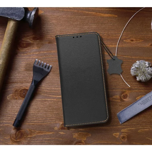 SMART PRO flipové puzdro, kožené puzdro pre XIAOMI Redmi Note 15 PRO PLUS 5G, čierne - 8