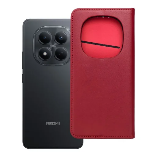 Xiaomi Redmi Note 15 Pro 5G tok SMART PRO bőrtok bordó - 10