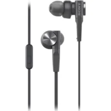 Káblové slúchadlá Jack 3,5 mm Sony MDR-XB55APB čierne