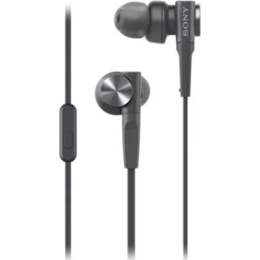 Káblové slúchadlá Jack 3,5 mm Sony MDR-XB55APB čierne - 1