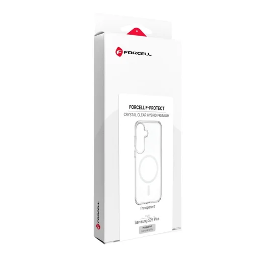 Puzdro pre Samsung S26 PLUS Forcell F-Protect Clear Hybrid Premium kompatibilné s MagSafe transparentné - 10