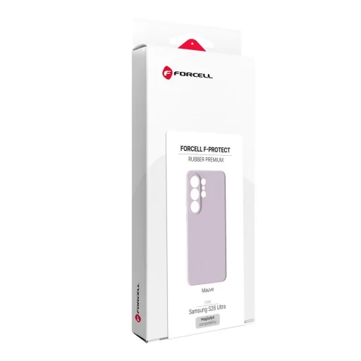 Forcell F-Protect Gumi Prémium MagSafe-kompatibilis mályva tok Samsung S26 Ultra készülékhez tok - 7