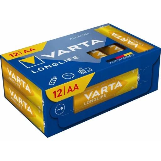 VARTA alkalická batéria R6 (AA) Longlife 12 ks - 1