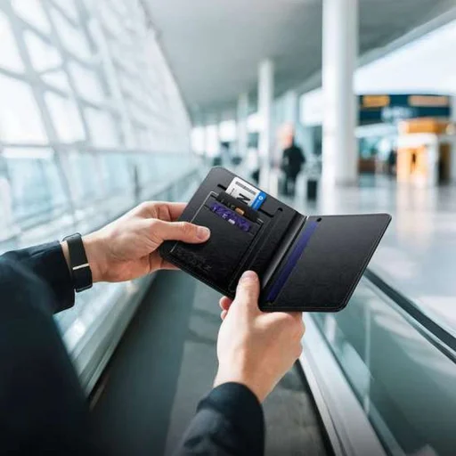 Passport Hoco ochranné sklo E91G čierne kompatibilné s Apple Find My, - 5