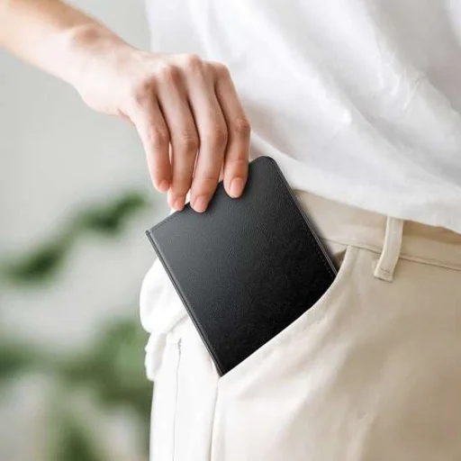 Passport Hoco ochranné sklo E91G čierne kompatibilné s Apple Find My, - 6