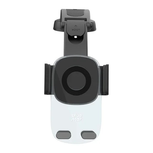 Držiak na telefón do auta BLUE STAR Long Neck Crystal čierny - 2