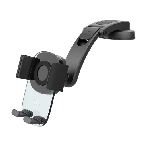 Držiak na telefón do auta BLUE STAR Long Neck Crystal čierny - 4