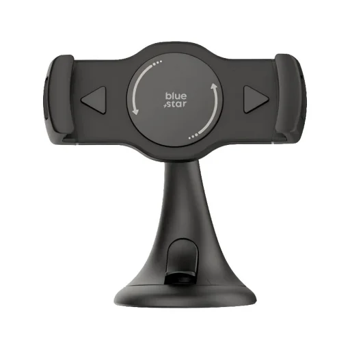 Držiak na tablet do auta 4-13", na palubnú dosku a čelné sklo, čierny - 4