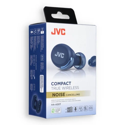 Bezdrôtové slúchadlá JVC HA-A30T modré - 7