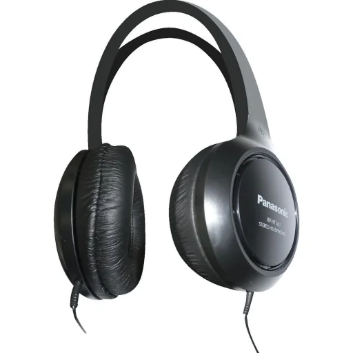 Vezetékes fejhallgató Jack 3,5 mm Panasonic RP-HT161 fekete - 2