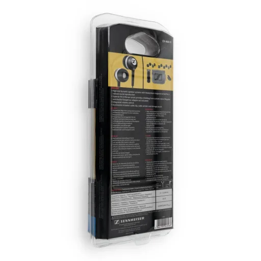 Káblové slúchadlá Jack 3,5 mm Sennheiser CX 400-II Precision čierne - 6