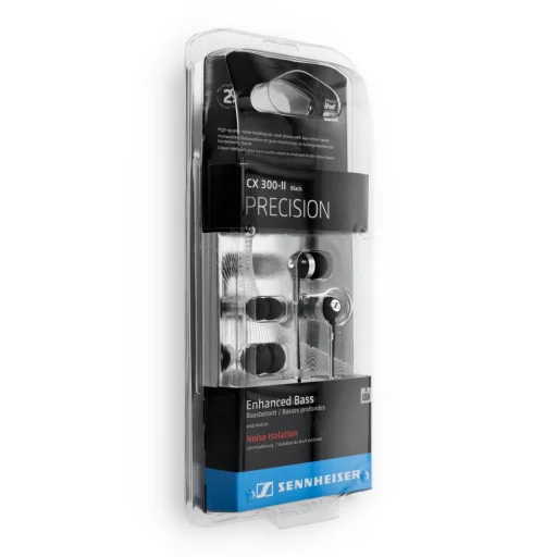 Sennheiser CX 300-II Precision káblové slúchadlá čierne - 2