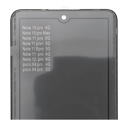 Xiaomi Redmi Note 10 Pro / 11 Pro / 12 Pro 4G kijelző üvegfólia - 2