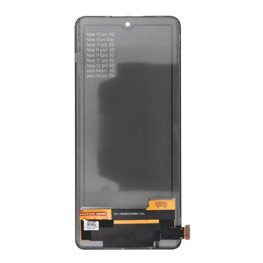 Xiaomi Redmi Note 10 Pro / 11 Pro / 12 Pro 4G kijelző üvegfólia - 1