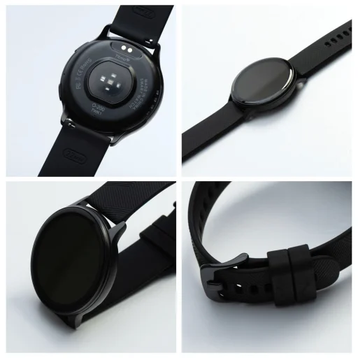 Titmo O-200 Smart hodinky (GPS, AMOLED, Bluetooth hovory, silikónový remienok) čierne - 11