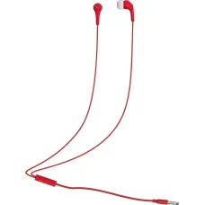 MOTOROLA Ear Buds 2-s červené káblové slúchadlá s mikrofónom 3,5 mm