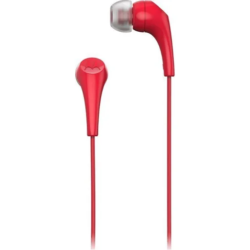 MOTOROLA Ear Buds 2-s červené káblové slúchadlá s mikrofónom 3,5 mm - 2