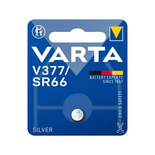 VARTA ezüst elem V377 / SR66 24mAh 1,55V 1 db - 1