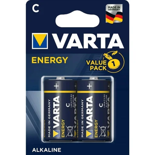 VARTA alkalická batéria R14 (typ C) Energy 2 ks - 1