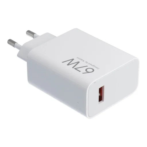 XIAOMI originálna nabíjačka USB A QC3.0 3A 67W MDY-15-ET biela bulk - 5