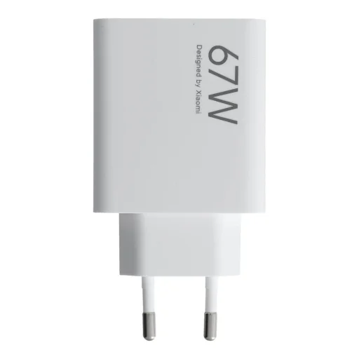 XIAOMI originálna nabíjačka USB A QC3.0 3A 67W MDY-15-ET biela bulk - 3