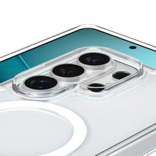 Samsung Galaxy S26 Ultra puzdro Spigen Ultra Hybrid "S" Mag Magsafe, priehľadné/biele - 5