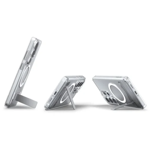 Samsung Galaxy S26 Ultra Spigen Ultra Hybrid "S" Mag Magsafe tok, Átlátszó/Fehér - 6