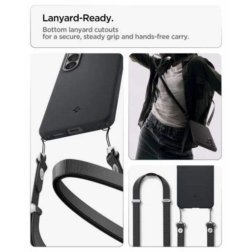 Samsung Galaxy S26 Spigen Nano Pop MagSafe Fekete Szezám tok - 24