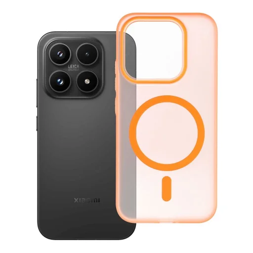 Xiaomi 17 puzdro GO ORANGE kompatibilné s MagSafe, puzdro vo farbe vesmírna oranžová - 5