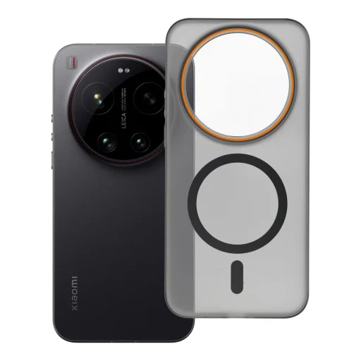 Kryt Xiaomi 17 Ultra GO ORANGE kompatibilný s MagSafe čierny - 5
