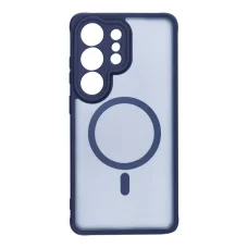 Samsung Galaxy S26 Ultra tok Full Matte Mag tok kompatibilis MagSafe technológiával kék