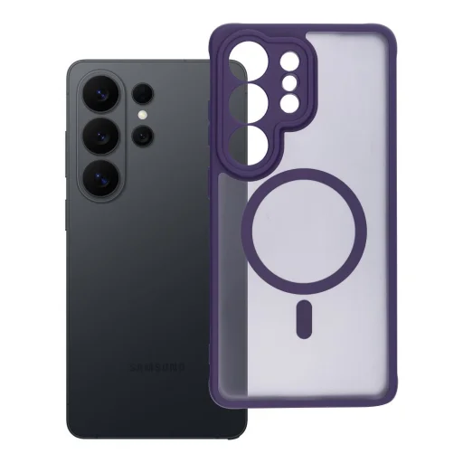 Samsung Galaxy S26 Ultra puzdro celomatné magnetické puzdro kompatibilné s MagSafe-fialové - 4