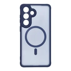 Samsung Galaxy S26 Plus teljes matt MagSafe kompatibilis tok kék