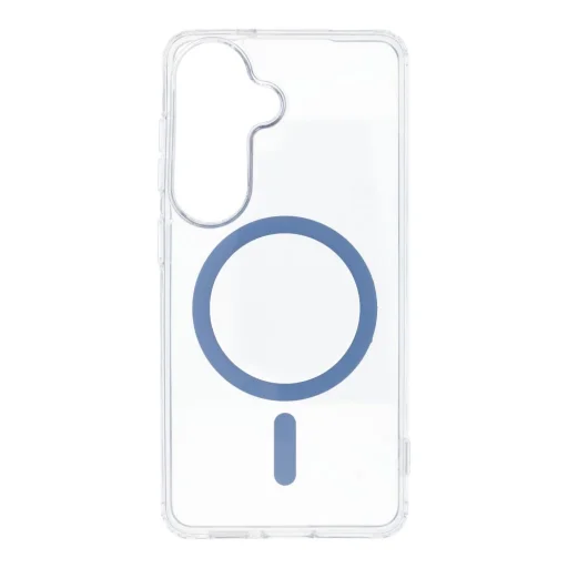 Samsung Galaxy S26 tok ragasztott színes gyűrű MagSafe tok világoskék - 5