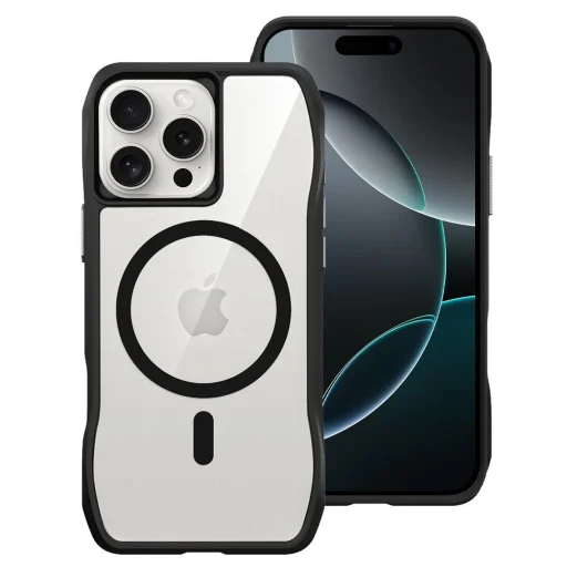 Puzdro na iPhone 16 Pro ROAR SLIM DEFENDER kompatibilné s MagSafe čierne - 1