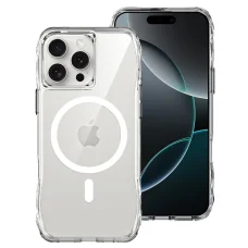 iPhone 16 Pro puzdro ROAR puzdro SLIM DEFENDER kompatibilné s MagSafe priehľadné