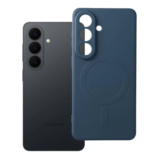 Samsung Galaxy S26 silikónové magnetické puzdro, modré - 10