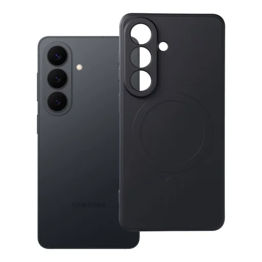 Samsung Galaxy S26 silikónové puzdro kompatibilné s MagSafe čierne - 9