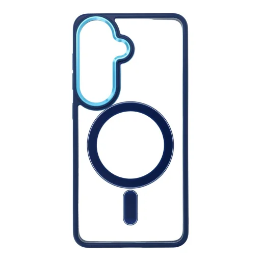 Samsung Galaxy S26 tok kék színű mágneses MagSafe kompatibilis Color Edge tok - 7