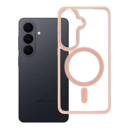 Puzdro Samsung Galaxy S26 Color Edge Mag, kompatibilné s technológiou MagSafe, ružové - 6