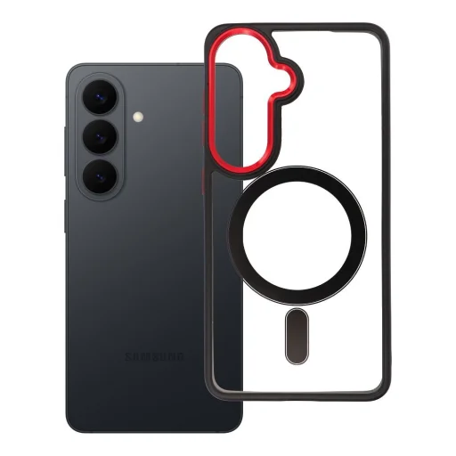 Čierno-červené puzdro na Samsung Galaxy S26, - 4