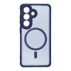 Samsung Galaxy S26 tok Full Matte Mag Cover kompatibilis MagSafe technológiával kék